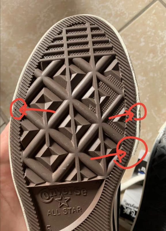 为什么你的鞋子一眼假？匡威1970s正品的外观辨别在哪里？