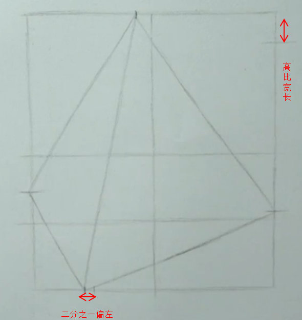 三棱锥图片怎么画（简单三棱锥的制作方法）