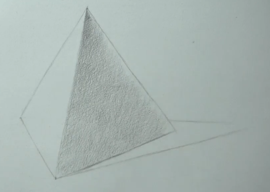 三棱锥图片怎么画（简单三棱锥的制作方法）