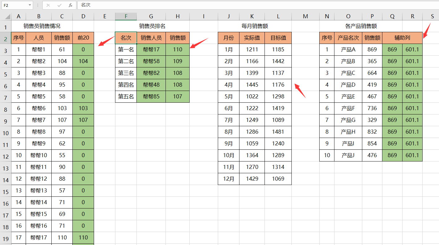 Excel平行表格单独插入行列技巧，表格排版轻松简单，妙招不卡手