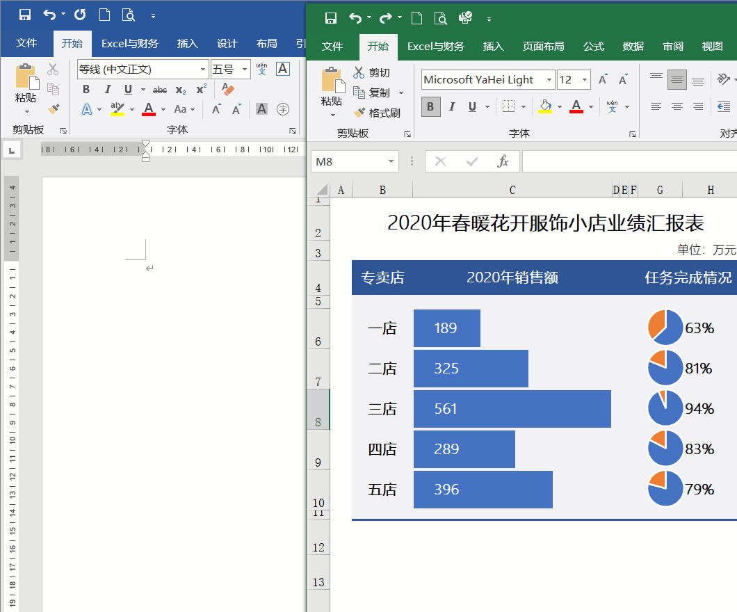 Excel表格复制到Word中，不但没变形，还能保持数据同步更新