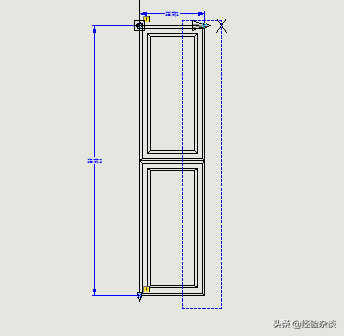 CAD动态块的制作，拉伸动态块的制作