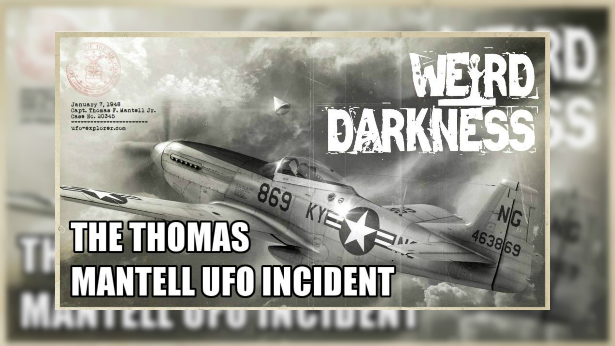 曼特尔事件：美军战机追击UFO，坠毁前飞行员看到巨大金属飞行器