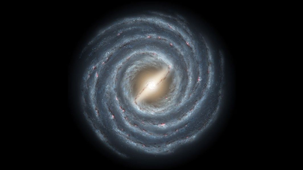 银河系中心有什么，为何能使上千亿颗恒星围绕它旋转呢？