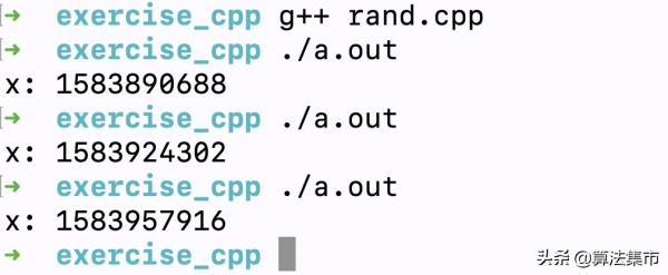 生成随机数c++代码（c语言生成1～100随机数）