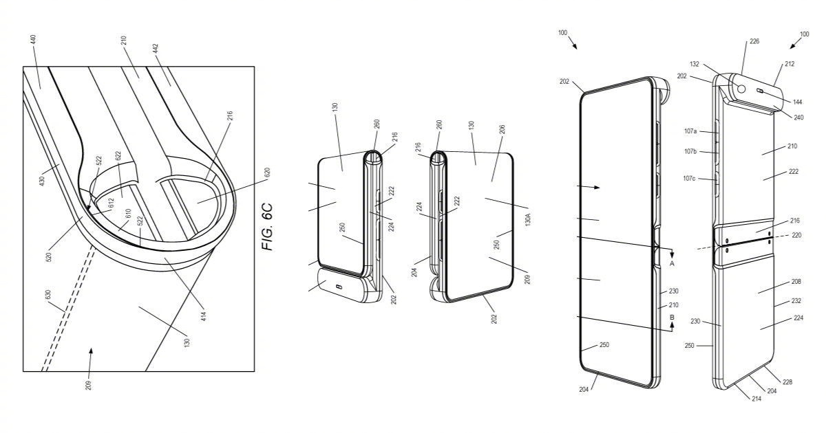 整新活！摩托罗拉全新翻盖折叠设计专利曝光，比Razr 5G还夸张