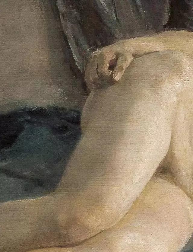 国内女人裸体写生油画艺术，太美了