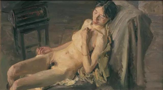 国内女人裸体写生油画艺术，太美了