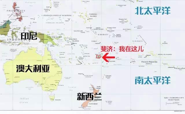 南太平洋岛国中华人数量最多的两个国家