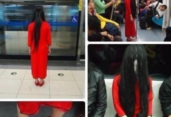 北京地铁惊现红衣女鬼真相，吸引粉丝提高关注度(赚钱)