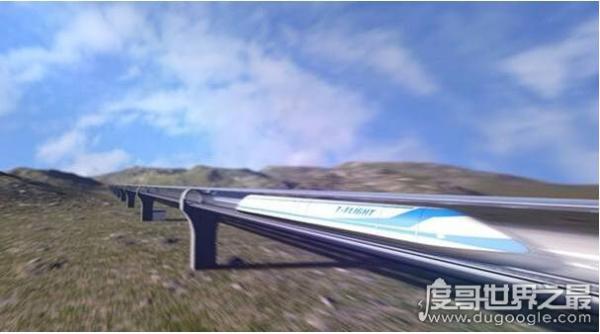 中国最快的高铁，时速605公里(高速飞行列车将达4000公里)