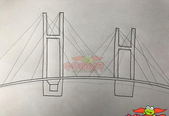简单设计一座桥画图图片