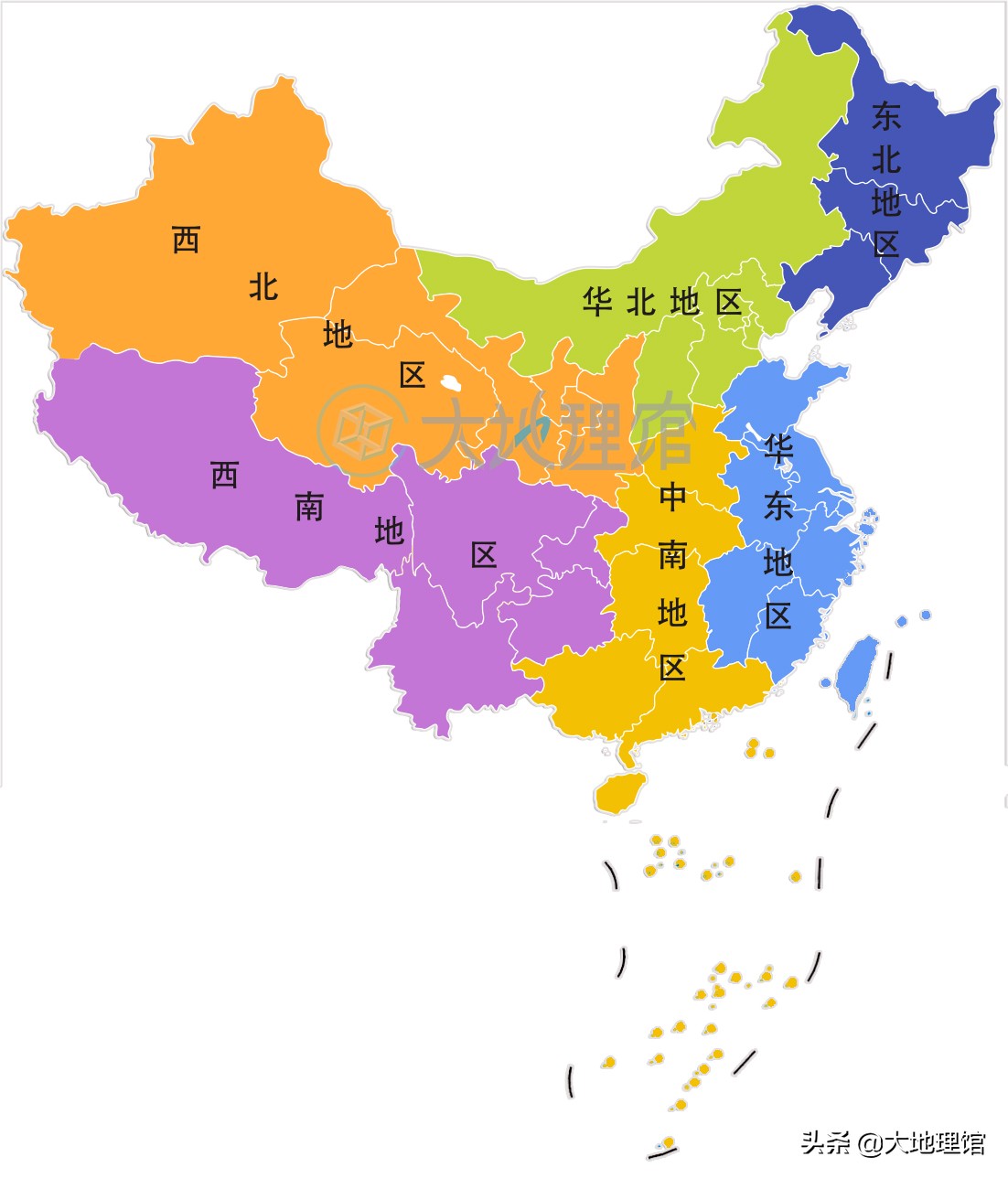 华东地区包括哪些省（为什么山东属于“华东”？）-第1张图片
