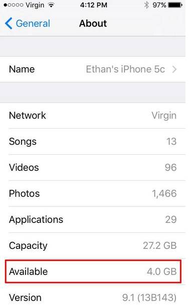 奇招！4步给你的iphone扩展几GB的空间！