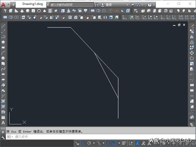 今天的CAD三维实例，很容易，一个旋转命令即可，你能画出来吗？