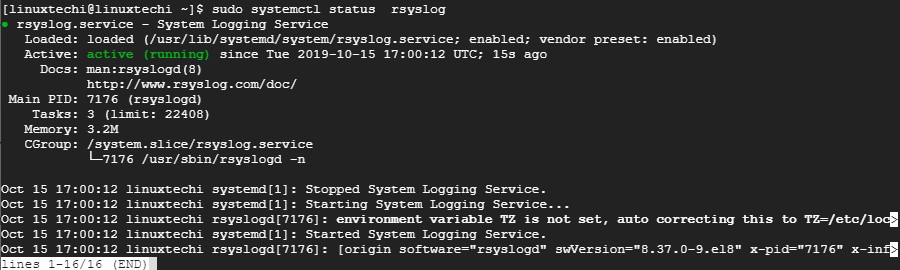 如何在 CentOS8/RHEL8 中配置 Rsyslog 服务器