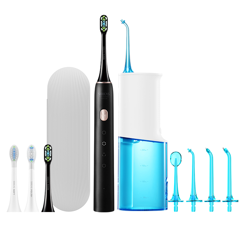 素士W3电动冲牙器便携式洗牙器家用牙结石牙齿清洁神器水牙线正畸