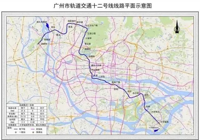 广州地铁建设与规划，看看有没有机会通到你家