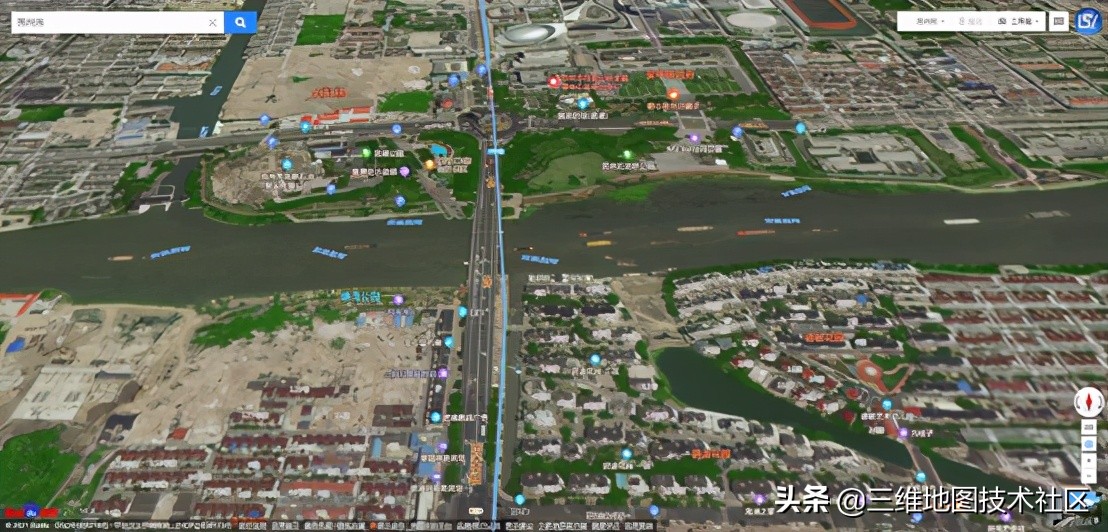 国产地图软件如何查看高清街景地图？