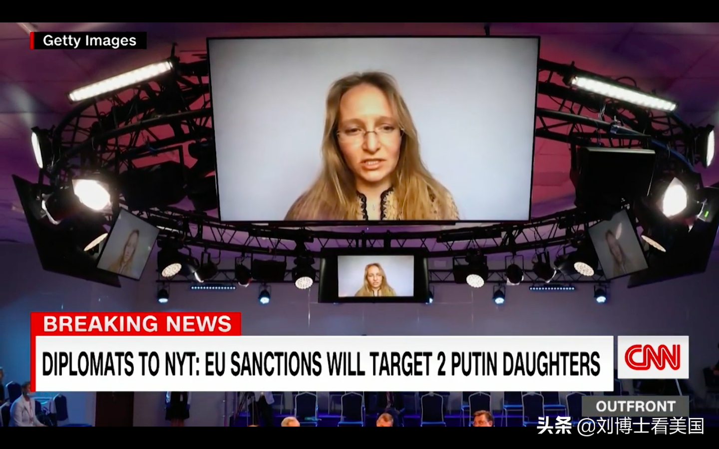 美国宣布对普京的两个成年女儿实施制裁！梅德韦杰夫等人也被制裁