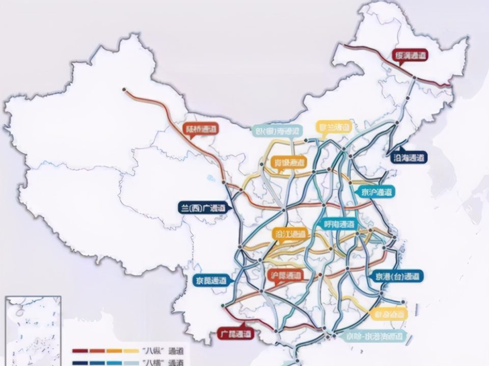 中国2035年铁路规划图图片