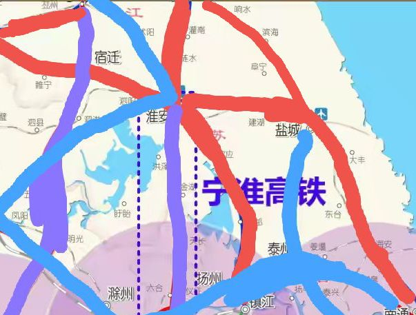 “运河之都”淮安市——已开通3个高铁站，将再建设2个高铁站