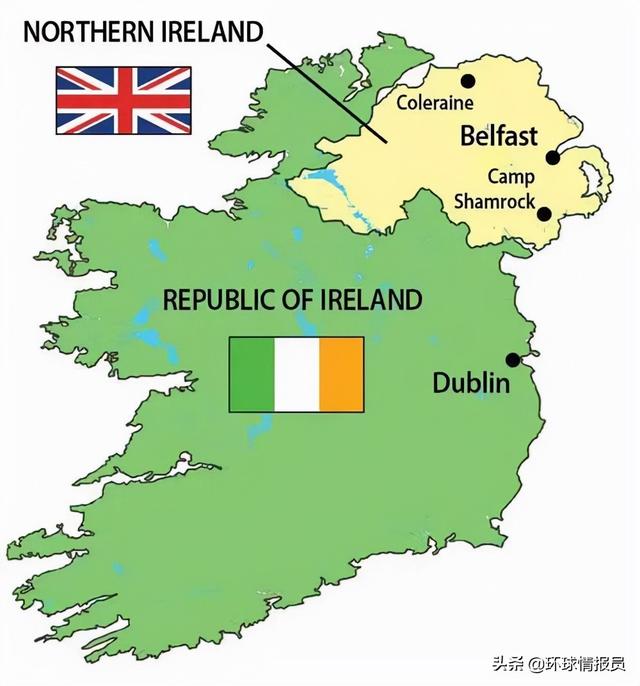 英国为什么不占领整个爱尔兰