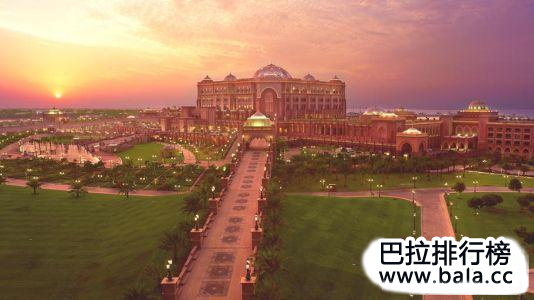世界十大六星级酒店排行榜，中国仅一家上榜
