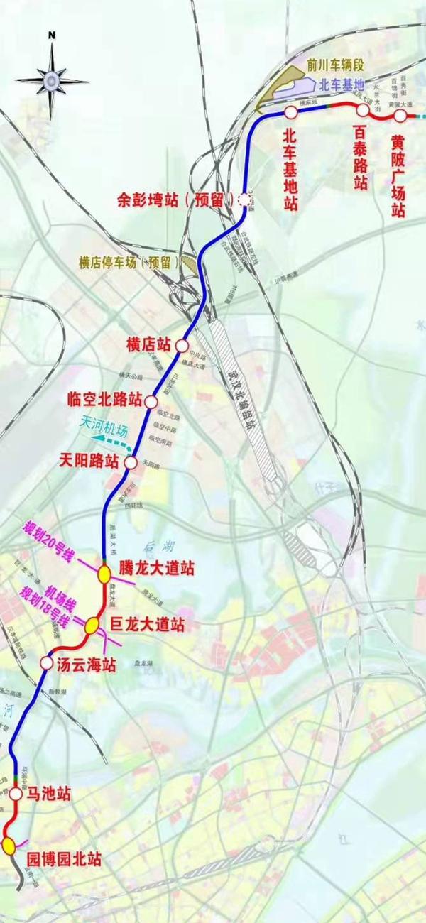 武汉地铁7号线什么时候开通 附最新线路图