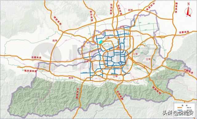 更多地铁线路、全新绕城干道，西咸一体构建城市立体交通网